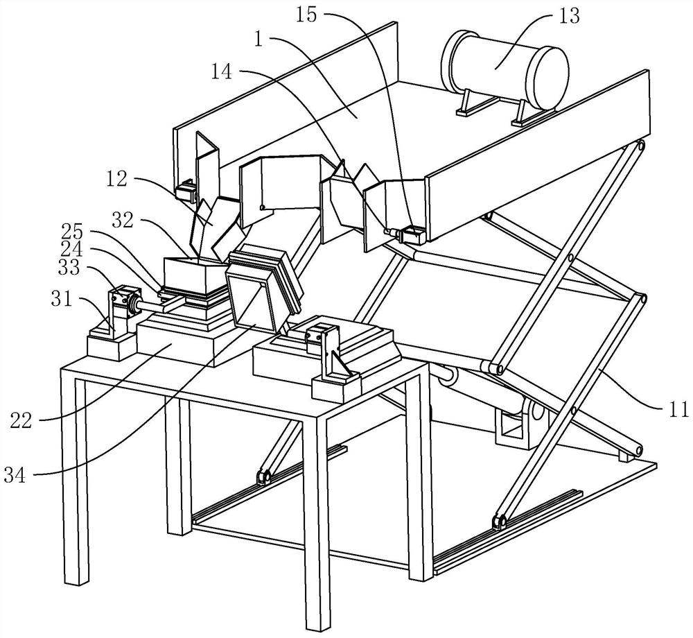 Weighing and packing machine for bolt production line