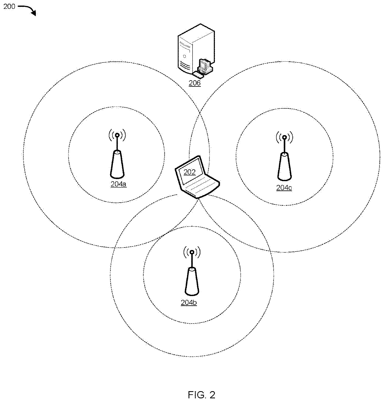 Intrusion detection in a wireless network using location information of wireless devices