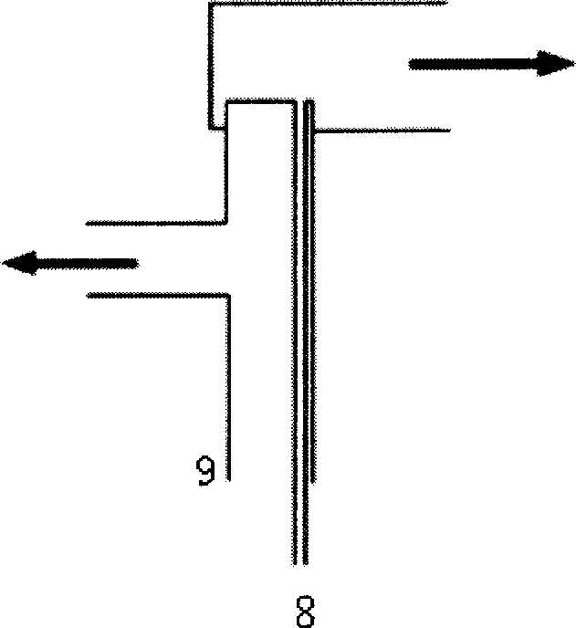 X-ray contrast medium transport device in root-canal