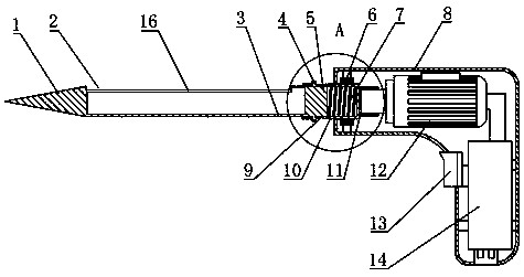 Rapid inspection sampler for meat