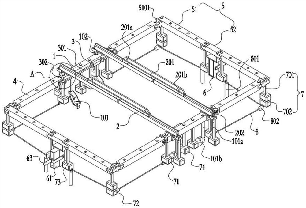 Underwater robot surface area fishing and capturing device and method for ocean engineering exploration