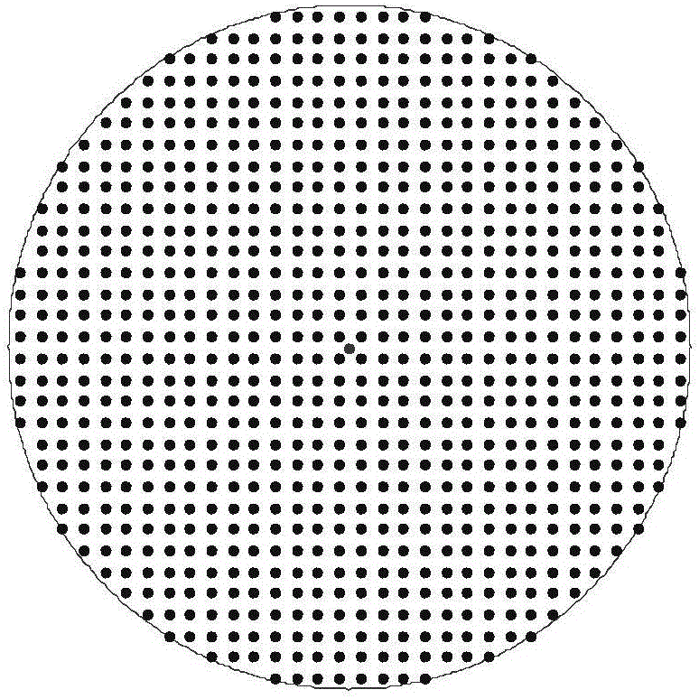 Large-scale phased-array antenna sub array division method based on weighted K average value clustering