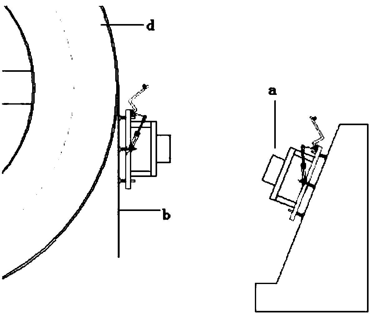 Riveting method for front and back plates used for package of high-voltage cable disc