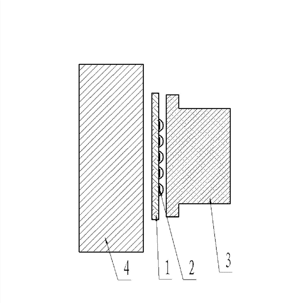 High optical power density light-emitting diode (LED) light source module