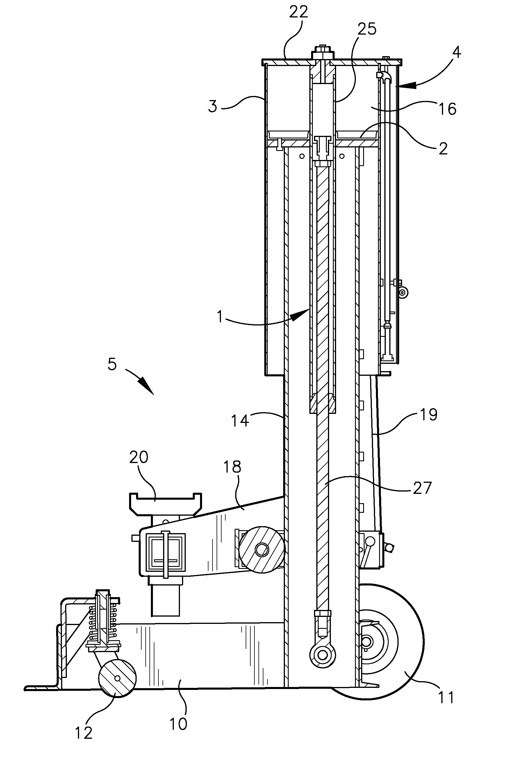 Passive restraint for prevention of uncontrolled motion