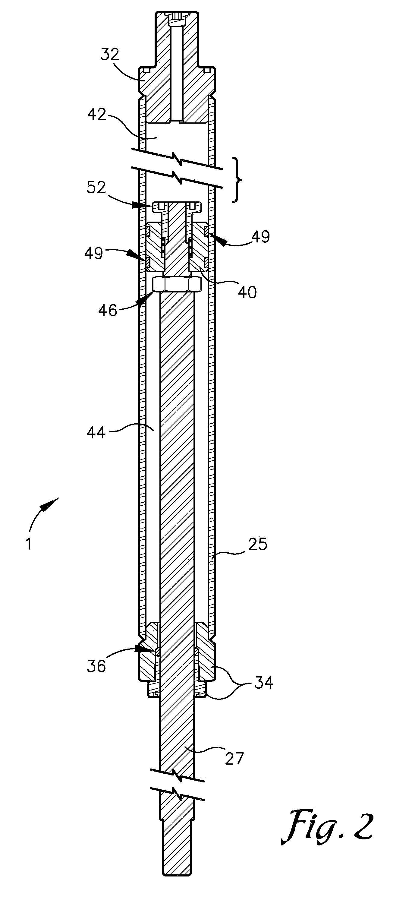 Passive restraint for prevention of uncontrolled motion