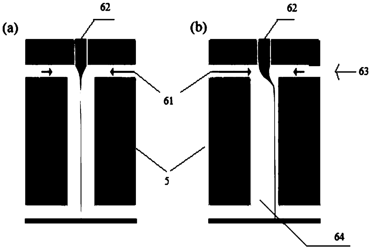 Surface acoustic wave microfluidic chip and method for forming acoustic focal region with micrometer size