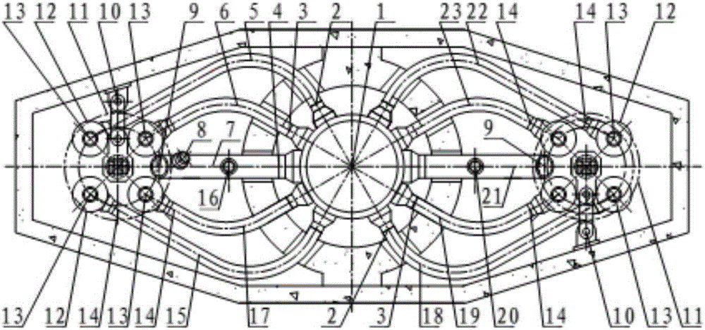 Loop layout of reactor coolant for passive pressurized water reactor nuclear power plant