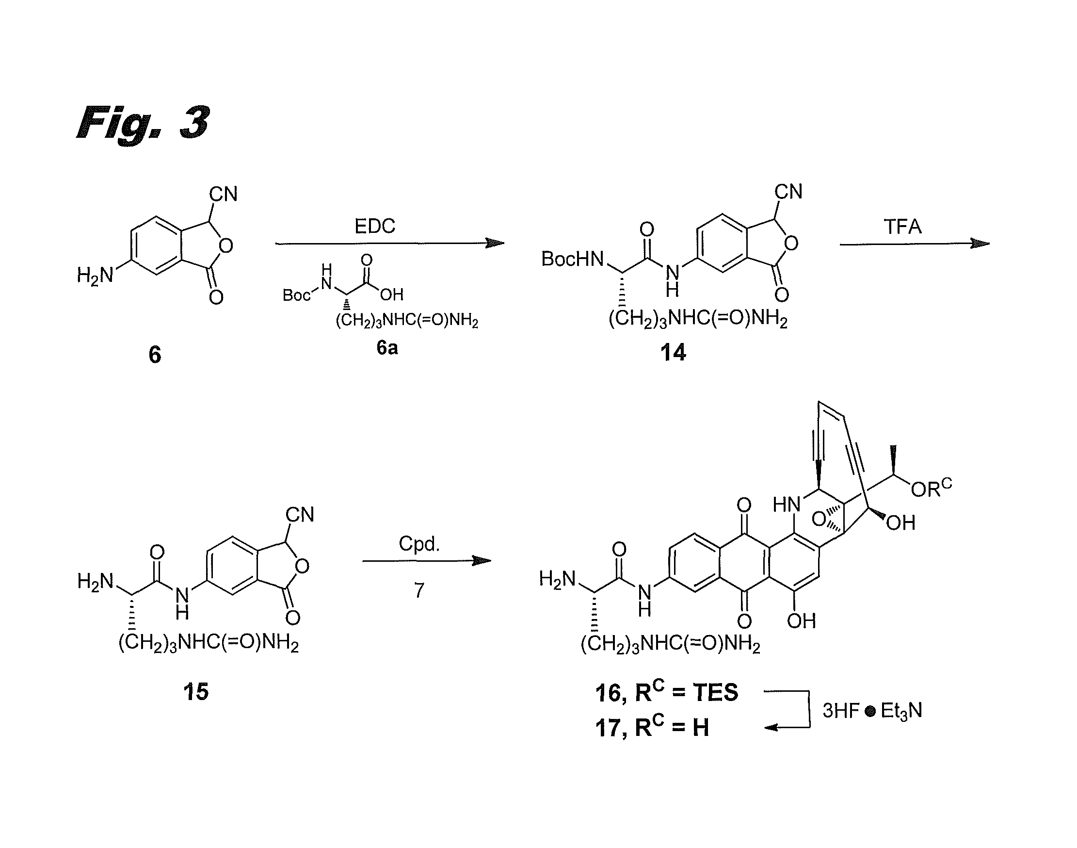 Enediyne compounds, conjugates thereof, and uses and methods therefor