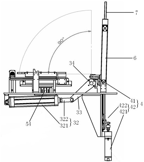 Ceramic disc flip transport device