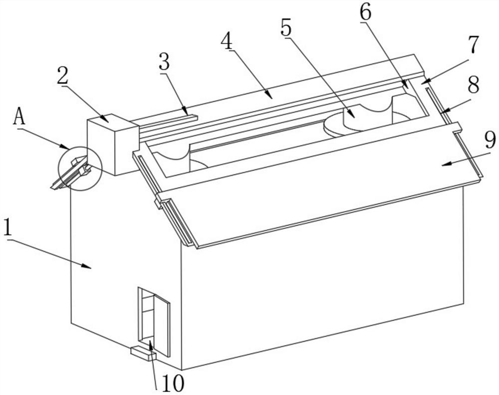 LED lamp intelligent light supplementing device used for soilless culture