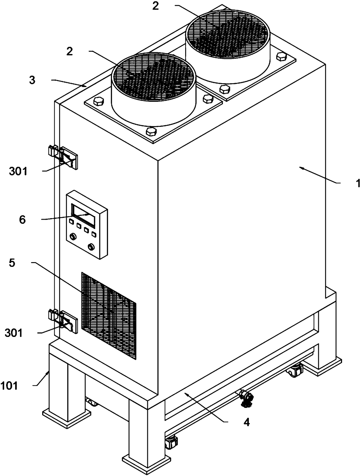 Clinical medical instrument drying cabinet