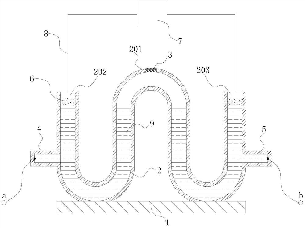 Switch with arc discharge protection