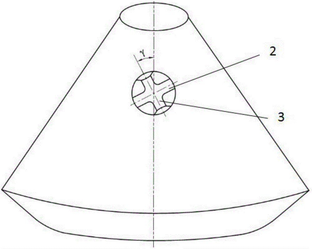 Wide-top reinforced tooth