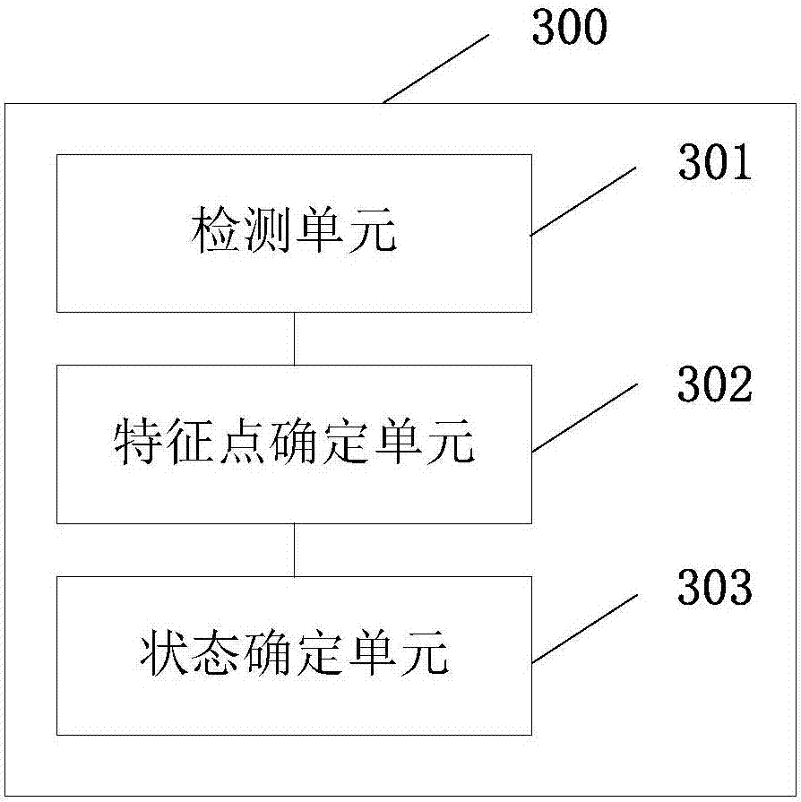 Method and device for detecting lip state