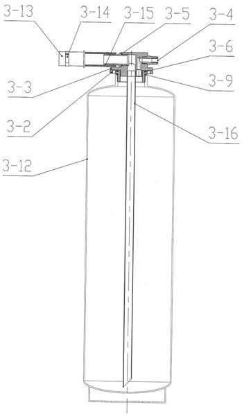 Dry powder, foam dual-purpose fire extinguishing device