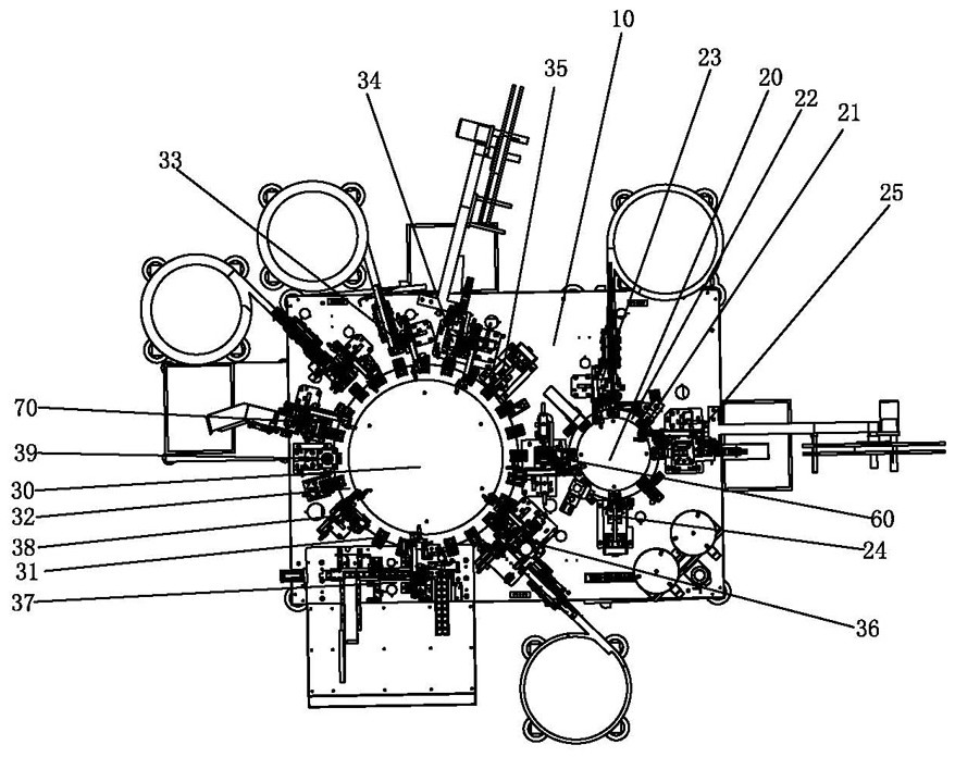 Automatic assembling equipment for logic encoder for household appliance