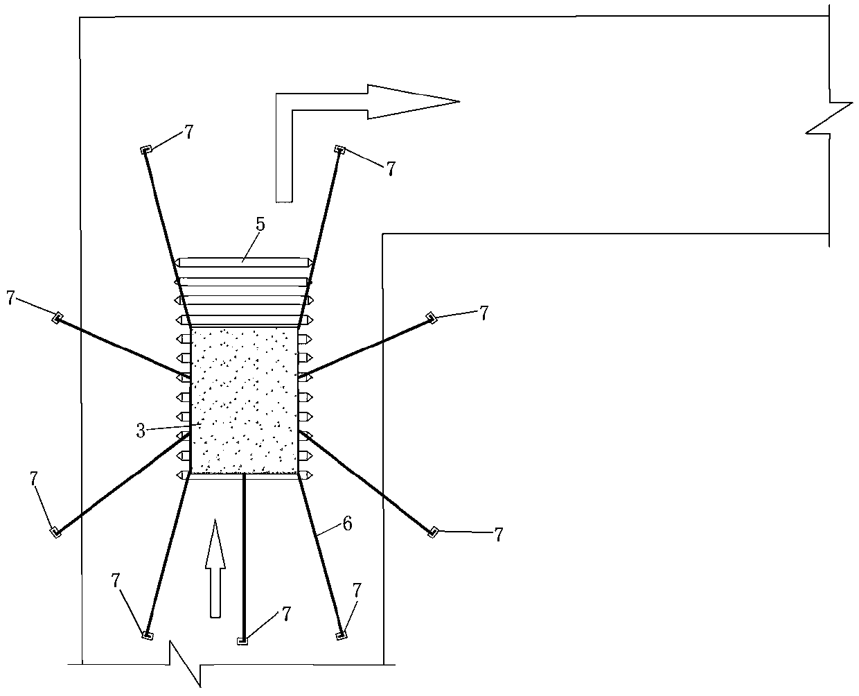 Concrete prefabricated component handling system and handling method