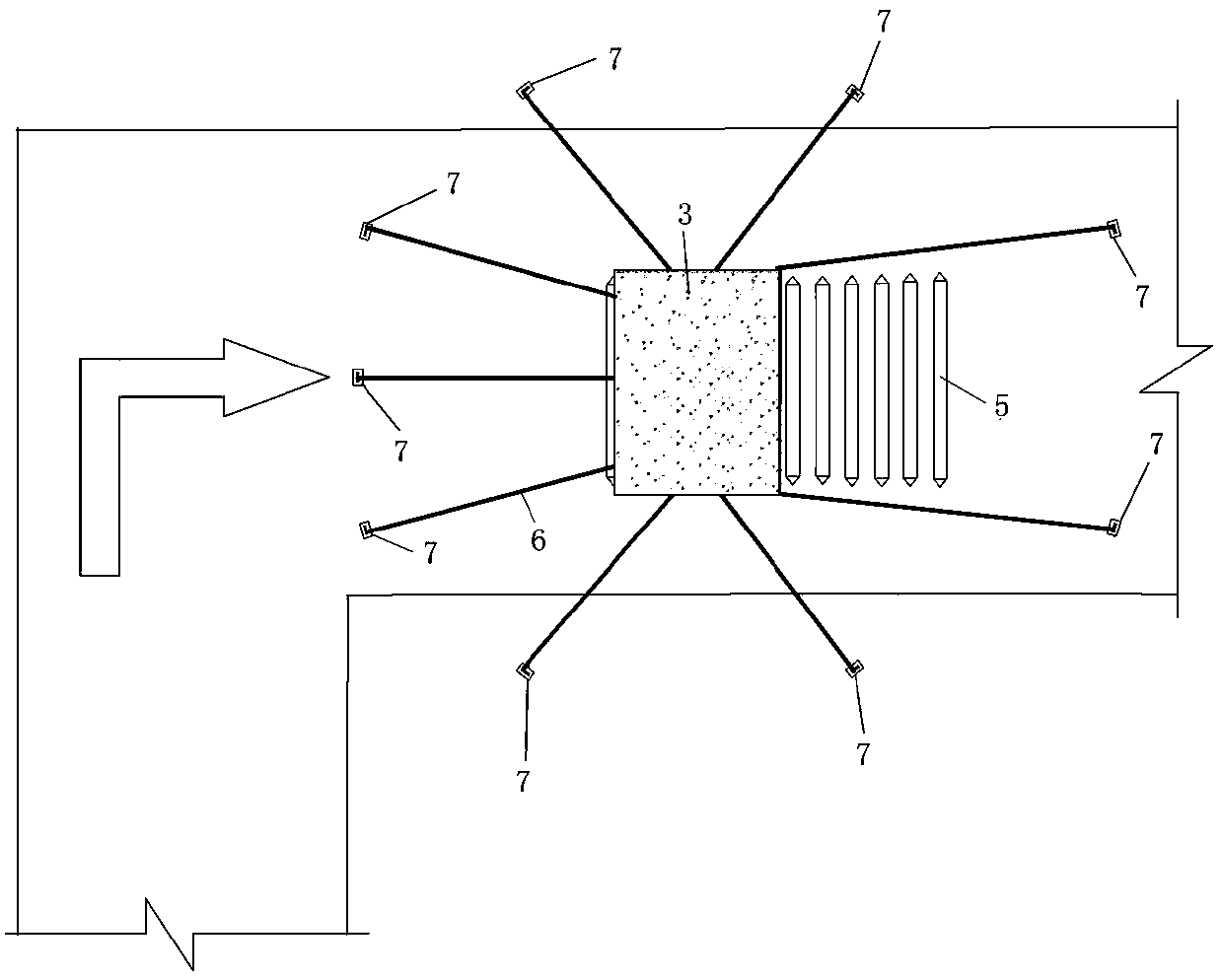 Concrete prefabricated component handling system and handling method