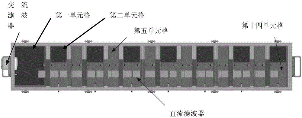 Power line broadband carrier communication module seven-stage relay communication testing system