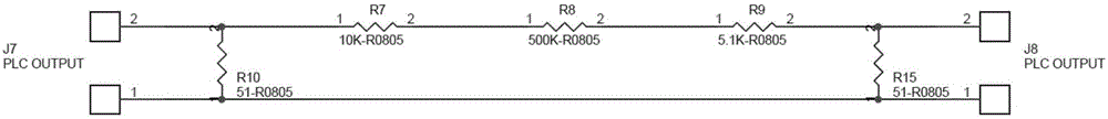 Power line broadband carrier communication module seven-stage relay communication testing system