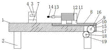 Machine tool for easy tapping of tube body