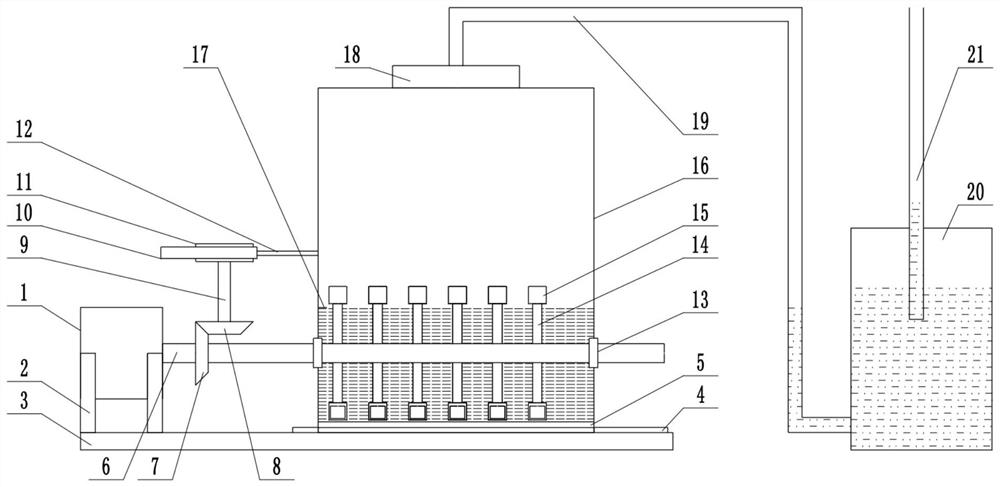 Device for quickly detecting vegetable oil inspiratory capacity at normal temperature and normal pressure