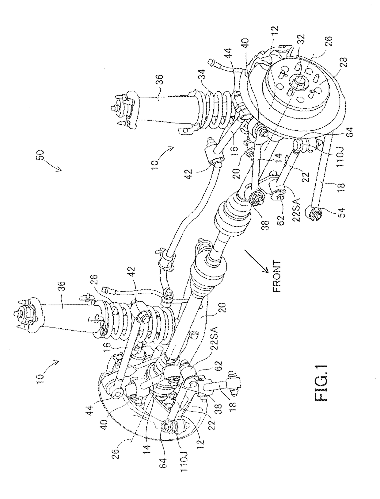 Vehicular suspension