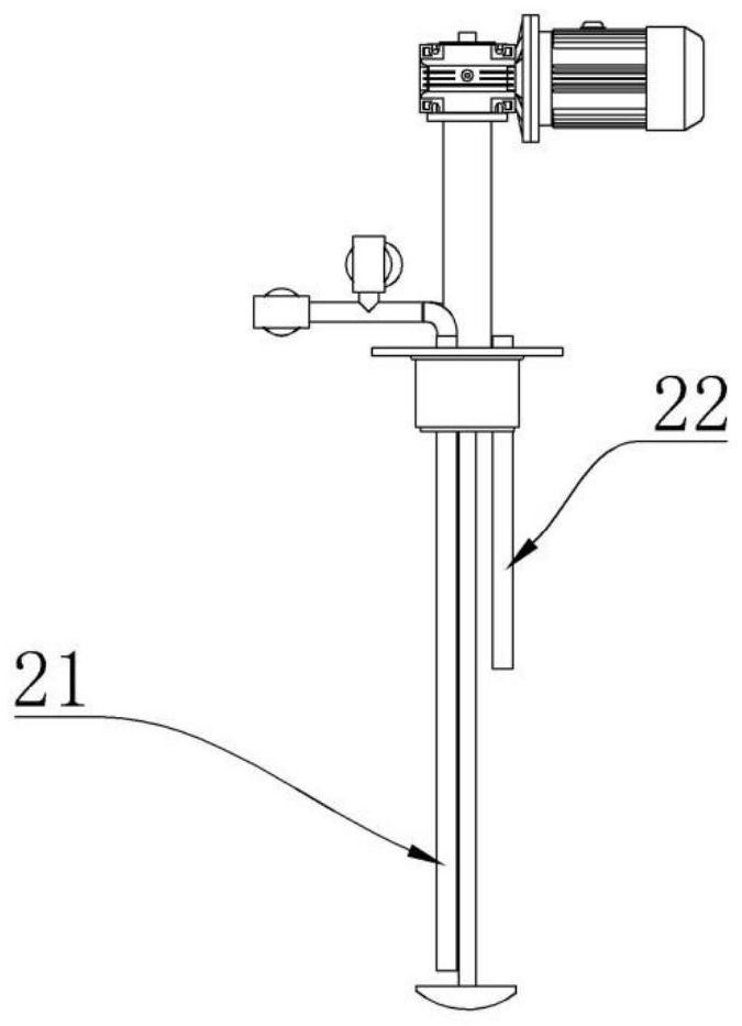 Magnesium alloy rapid melting device and quantitative control discharging system thereof