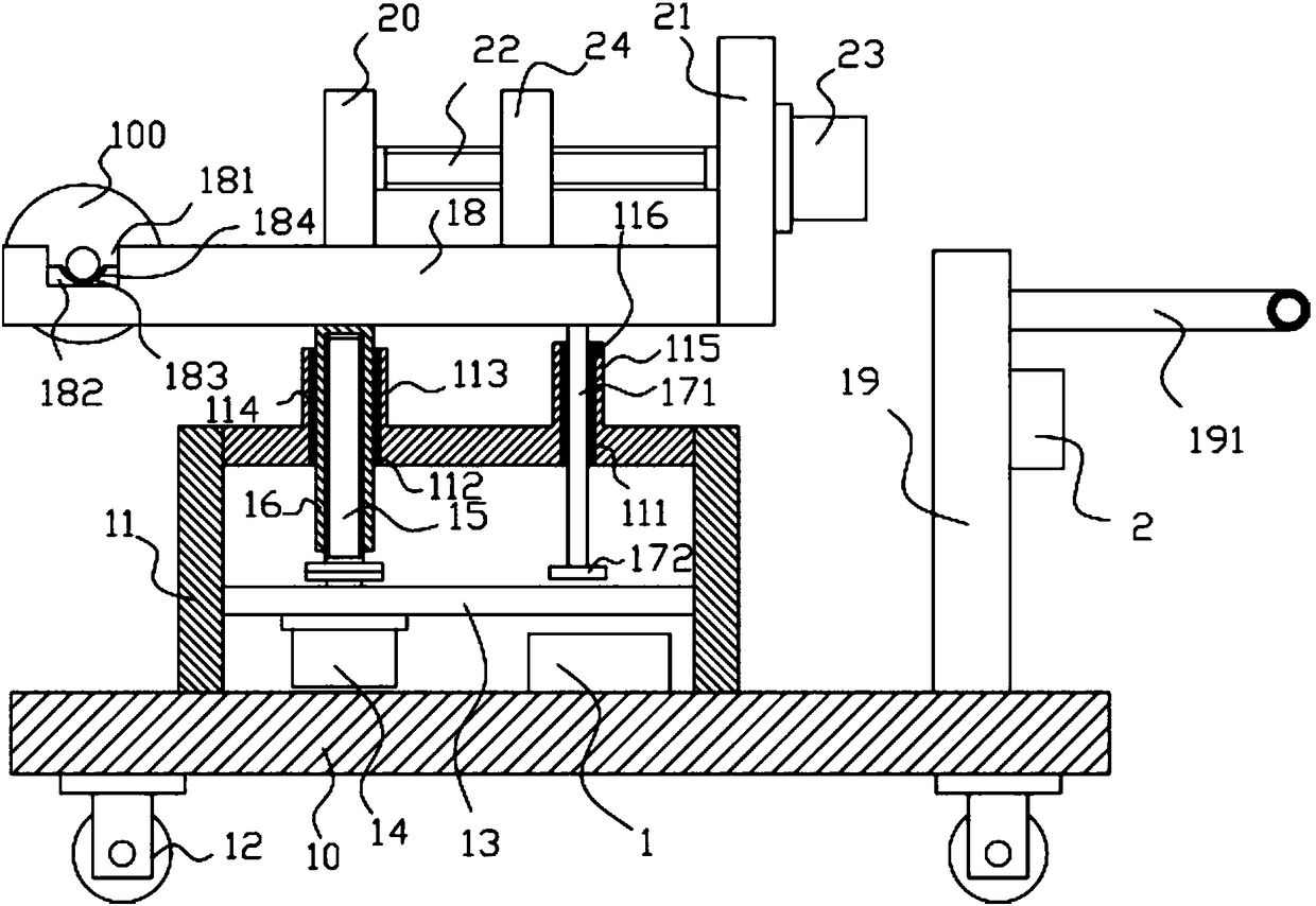 Carrier for lifting and horizontally moving fabric reels