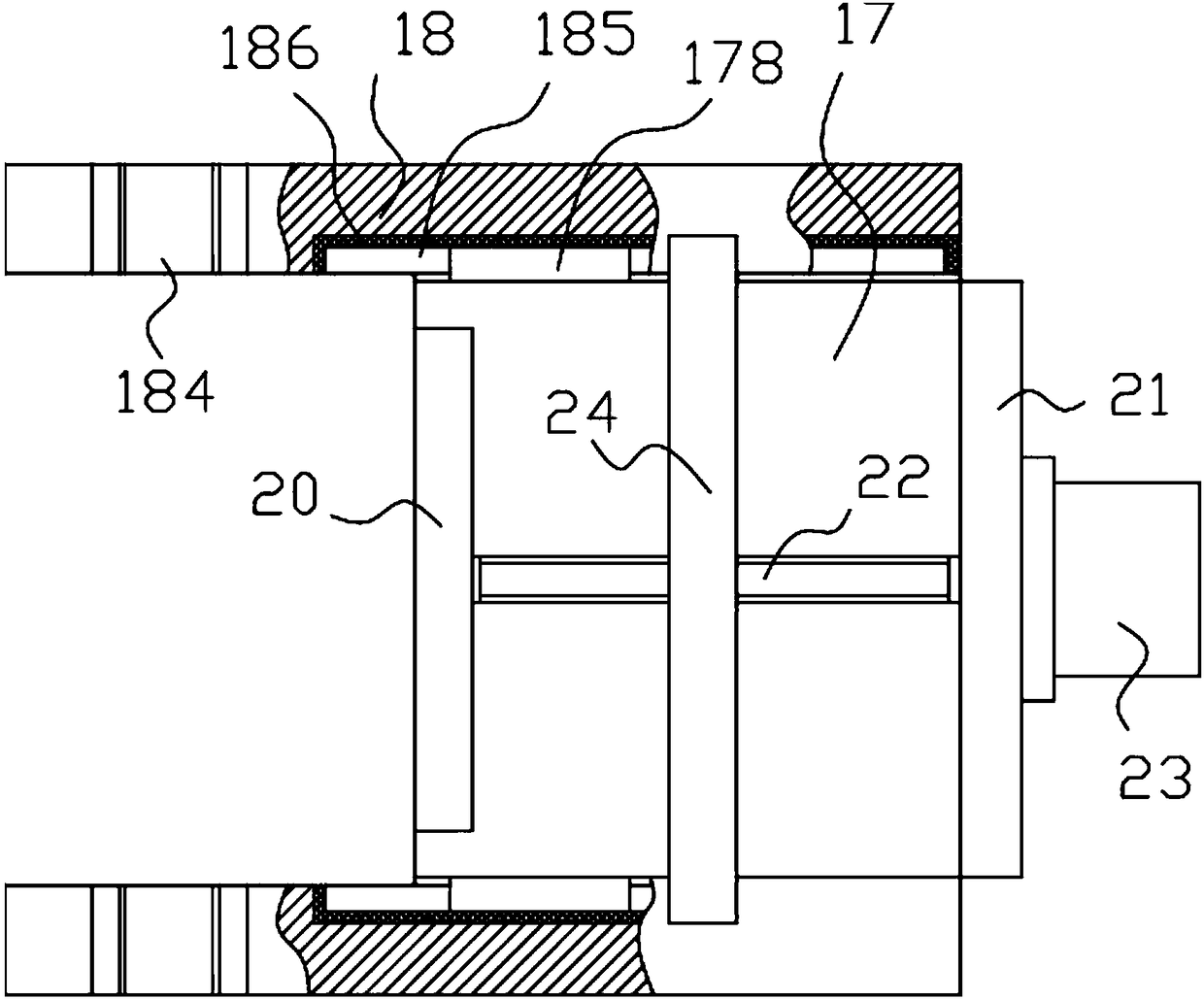 Carrier for lifting and horizontally moving fabric reels