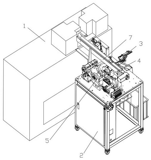 A precision mold injection molding separation equipment