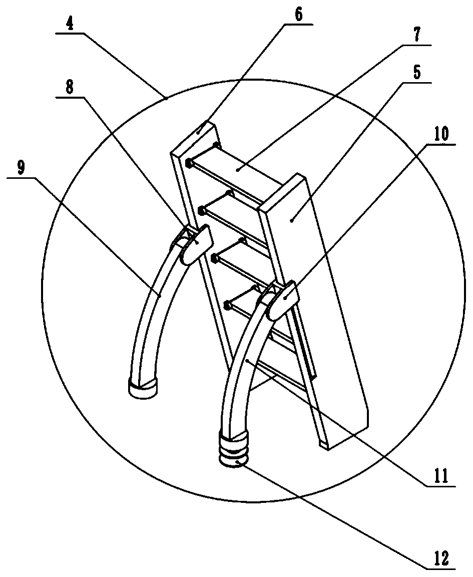 Library book classified storage device