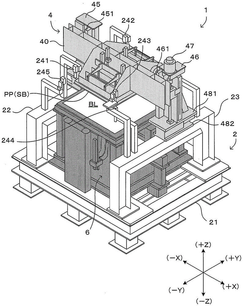 Pattern forming device and pattern forming method