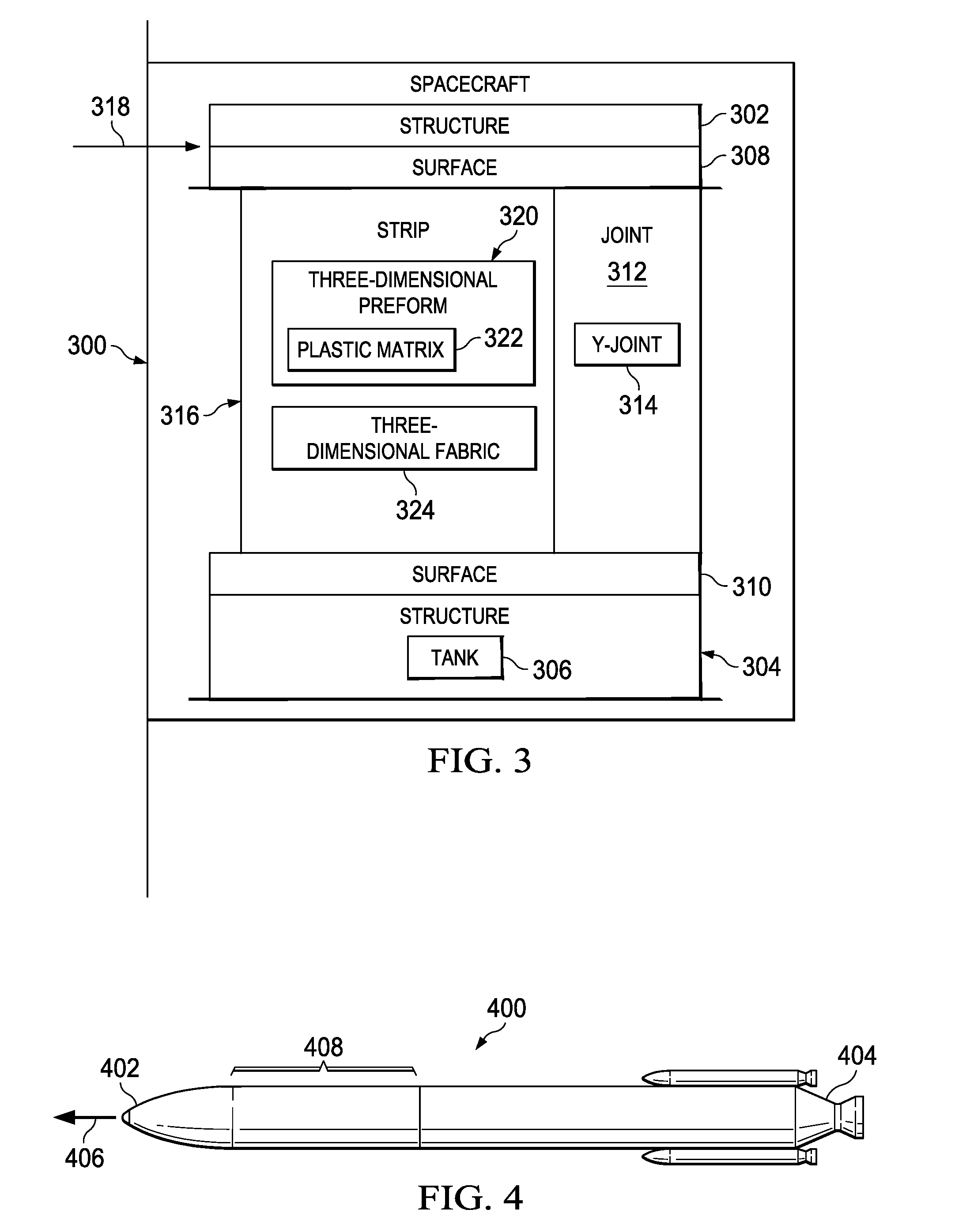 Composite Tank Having Joint with Softening Strip and Method of Making the Tank