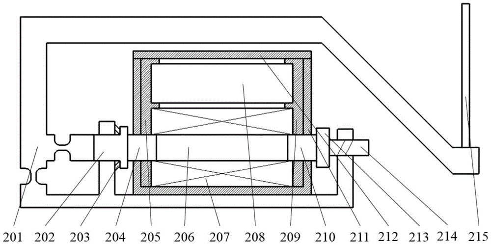 Magnetostrictive drive active and passive integrated multi-degree-of-freedom precision vibration isolation device