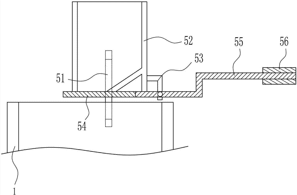 Viscosity adjustment device realizing intermittent graphite feeding and used for printing