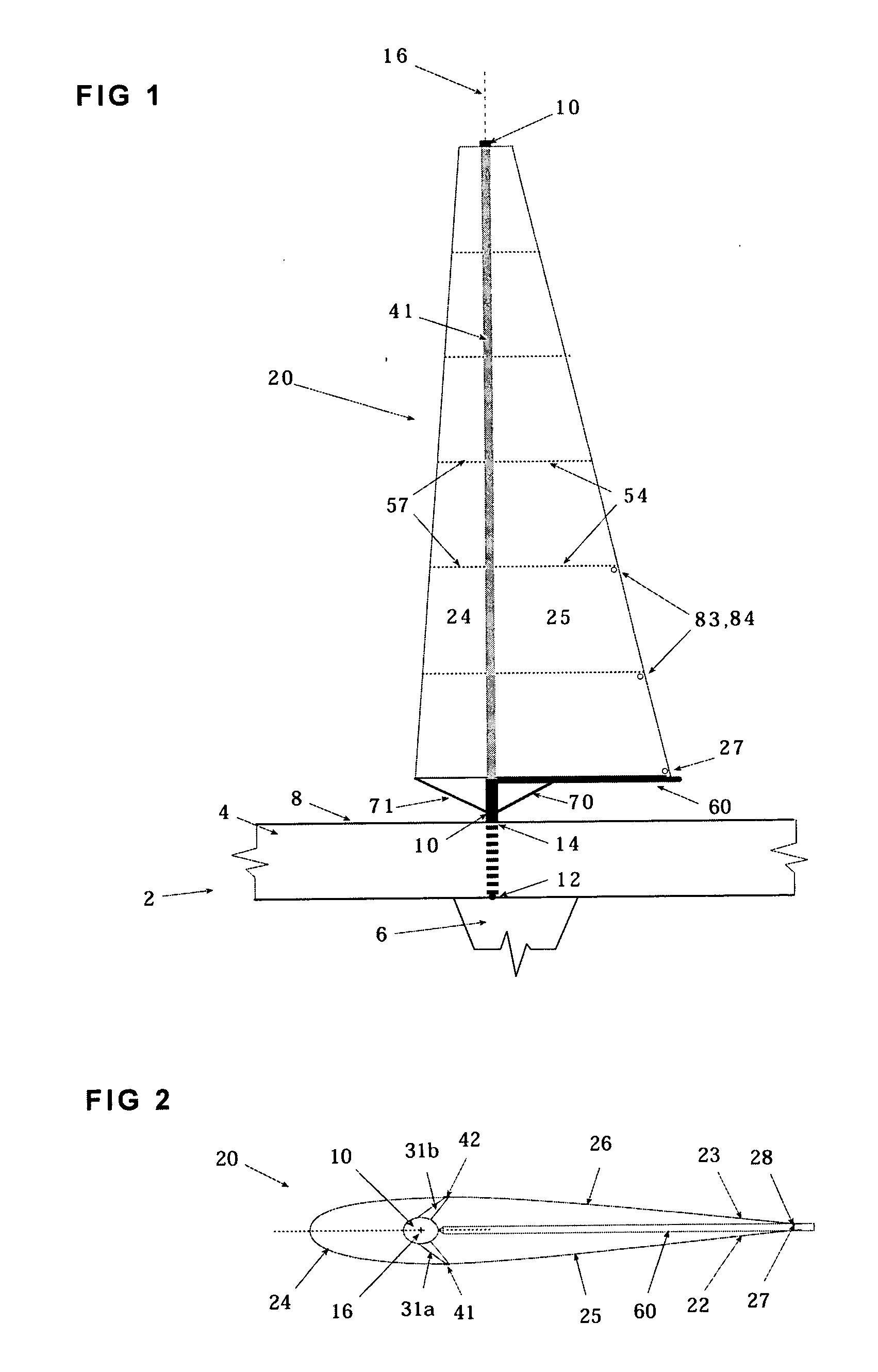 Light-weight, soft wing-sail for wind-propelled vehicle