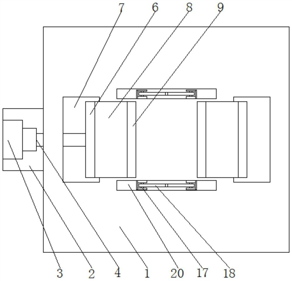 A processing platform for CNC milling machine that facilitates the positioning of parts