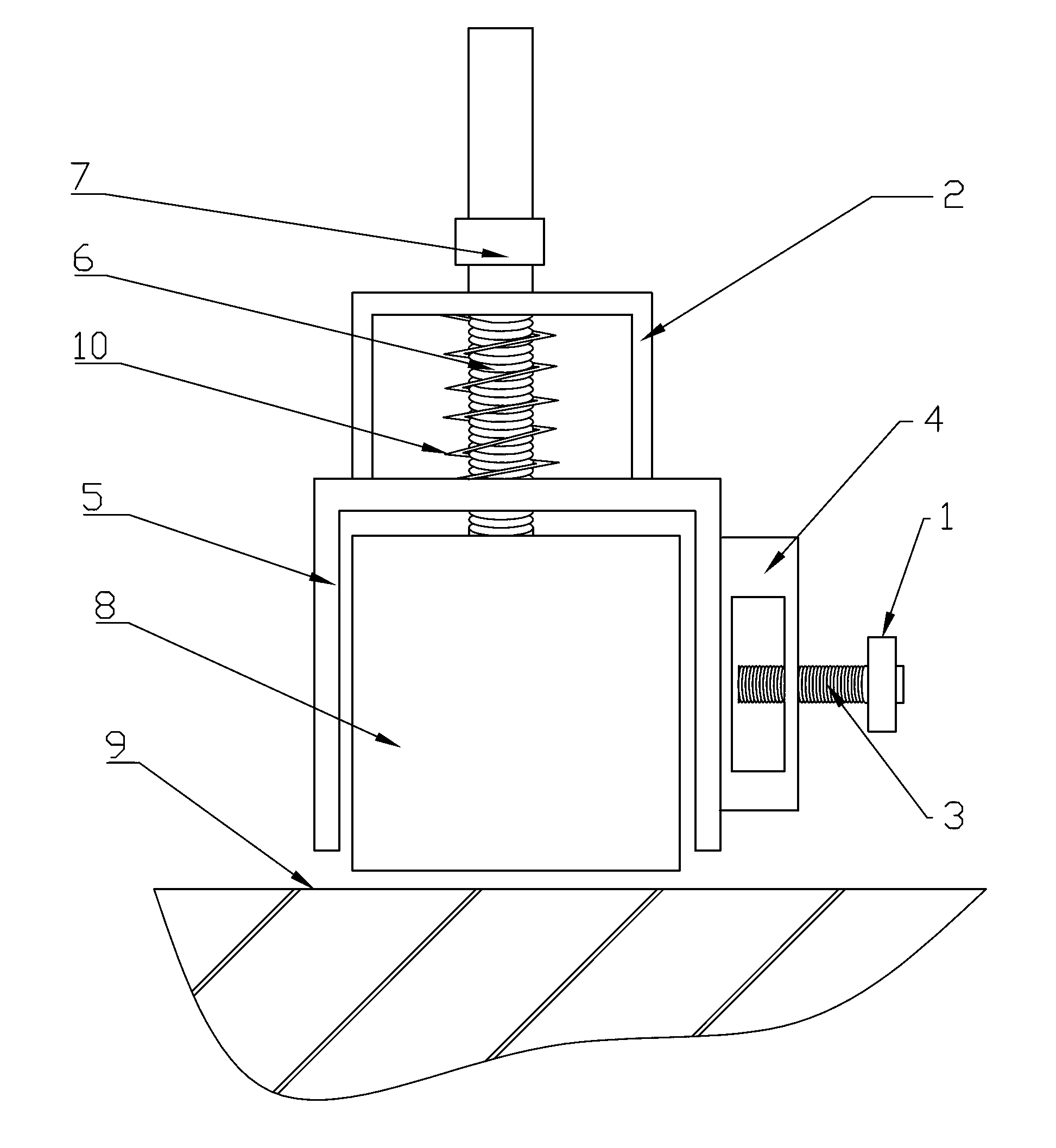 On-line direct-current motor grinder