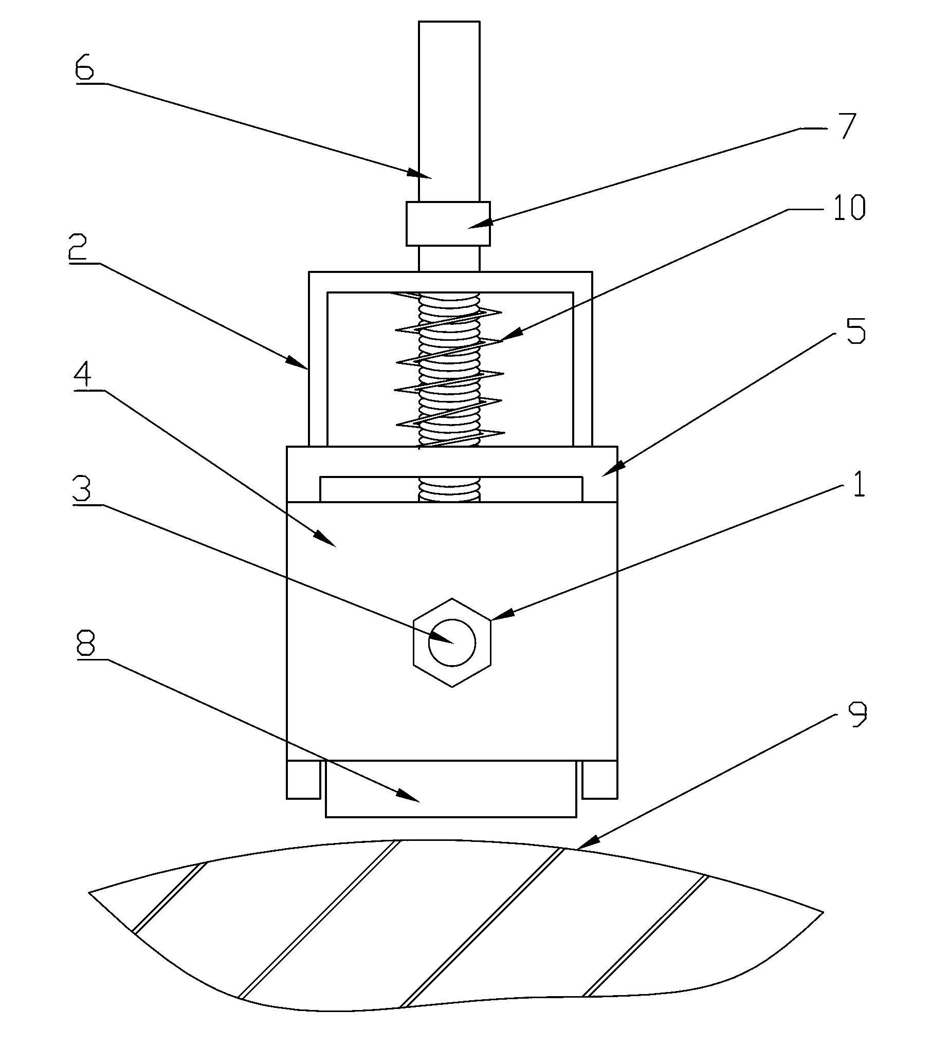 On-line direct-current motor grinder