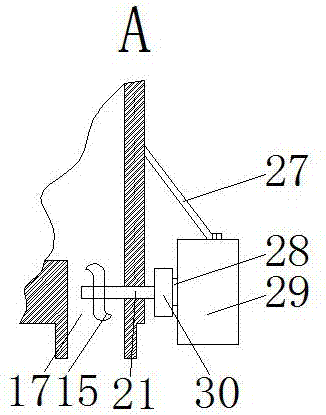 Coating preparation liquid stirring device