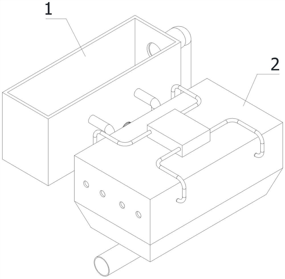 Municipal sewage sedimentation tank capable of realizing efficient sedimentation of sewage