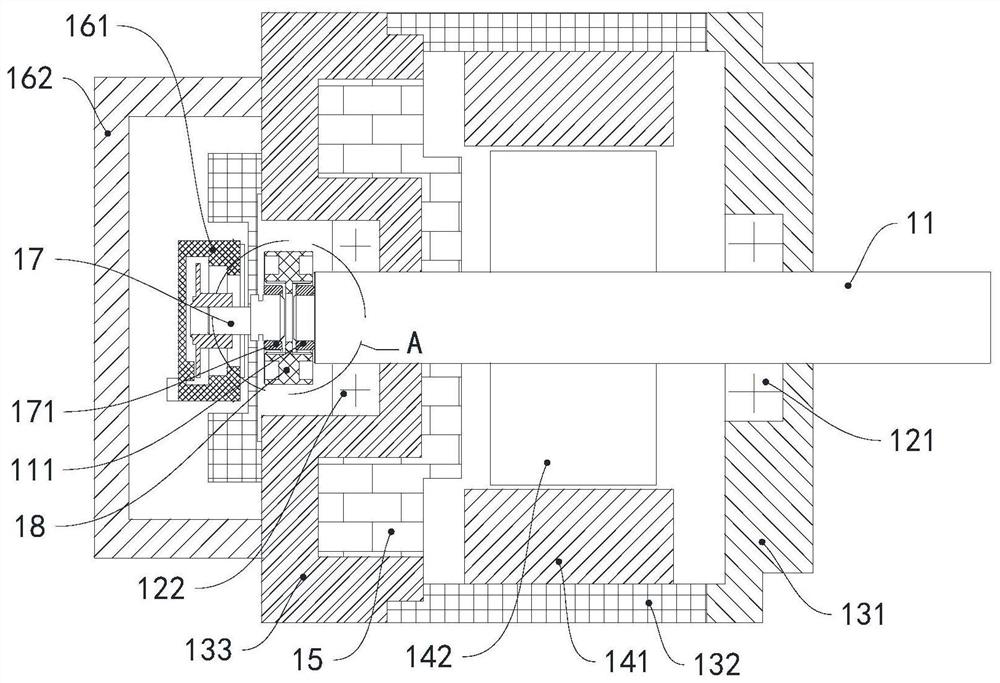 Coupling sleeve assembly, double-shaft type servo motor and automatic equipment