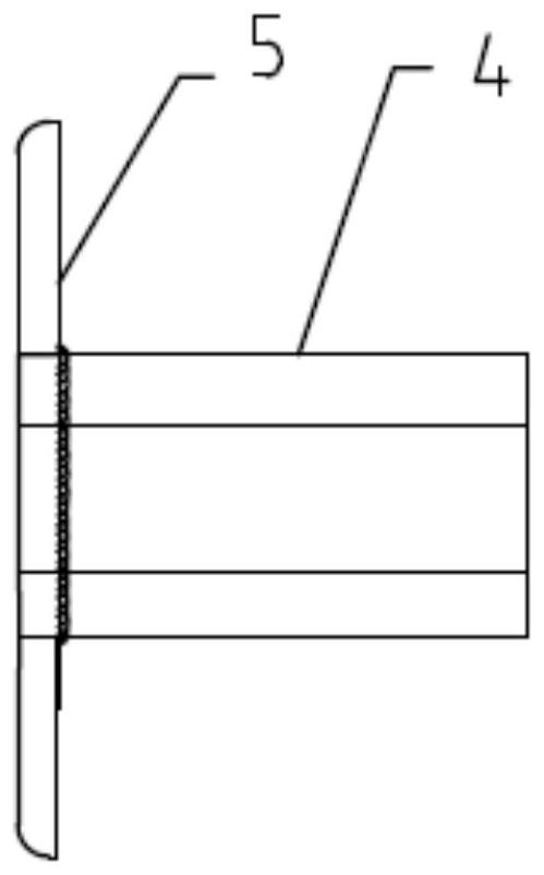 Multifunctional nut applied to concrete wall