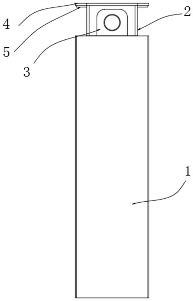 Data probing device based on protection effect of natural reserve