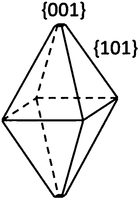 Nb-doped titanium-oxide nano spindle body and preparation method and application thereof