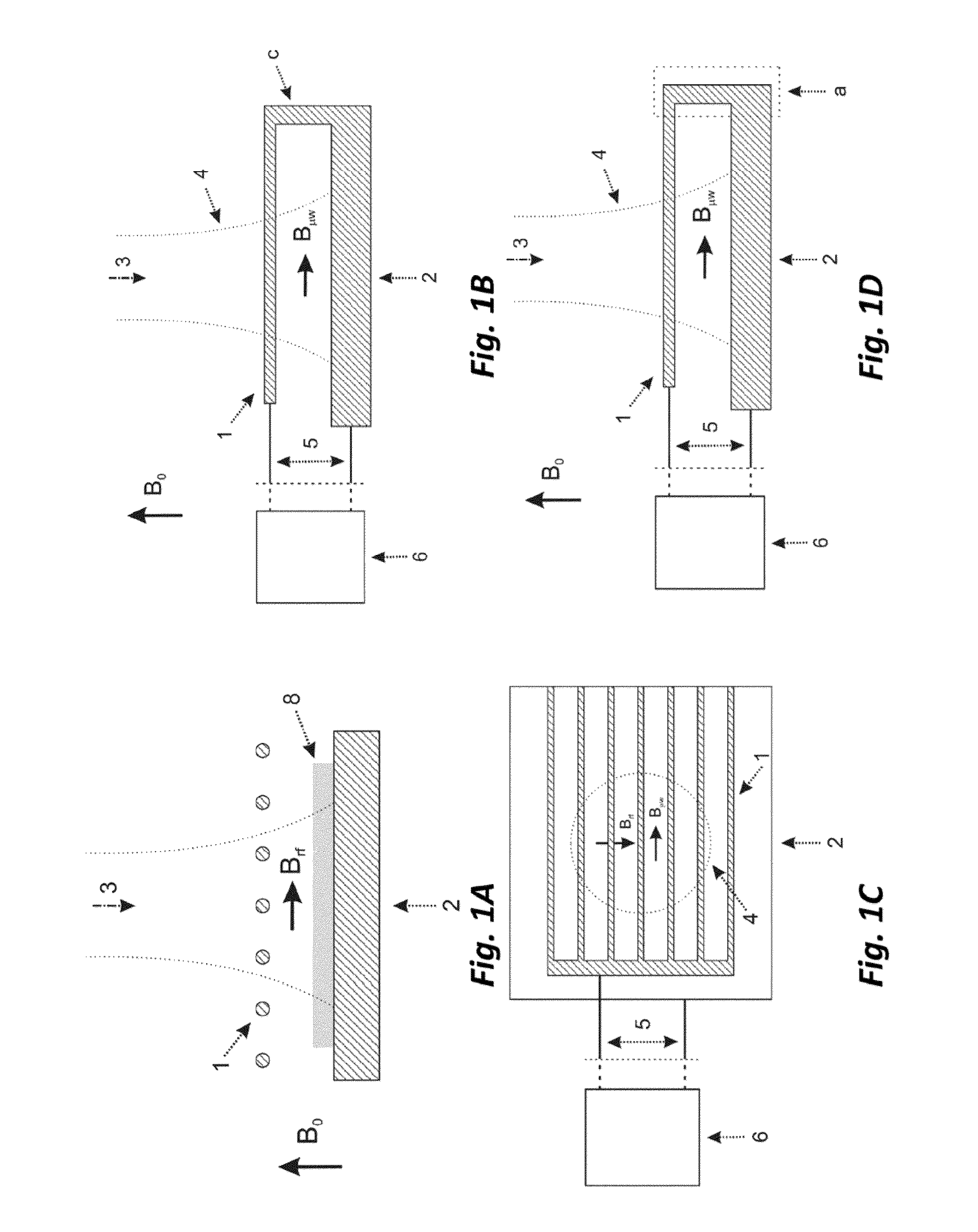 Magnetic resonance hyperpolarization and multiple irradiation probe head