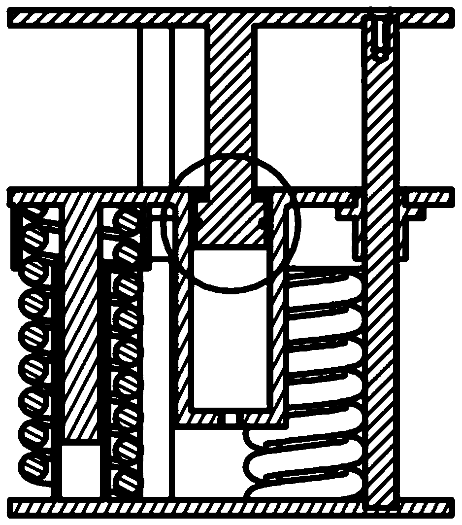 Hydraulic source load self-adaptive system and self-adaptive control method thereof