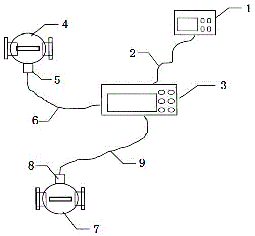 Energy-saving rotating-speed measuring device of ship main engine